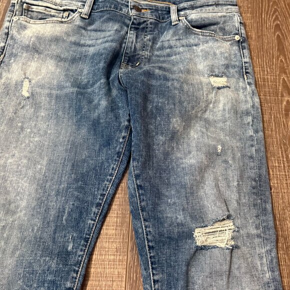 Denim & Supply Ralph Lauren Distressed Crop Skinny Jeans – Size 32 - Picture 11 of 14